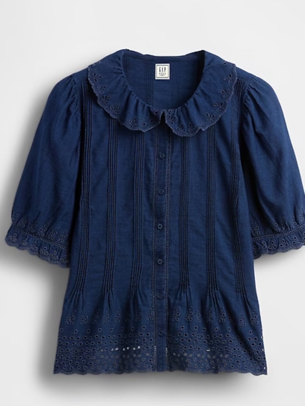 Gap × DÔEN Eyelet Shirt - Picture 2 of 2